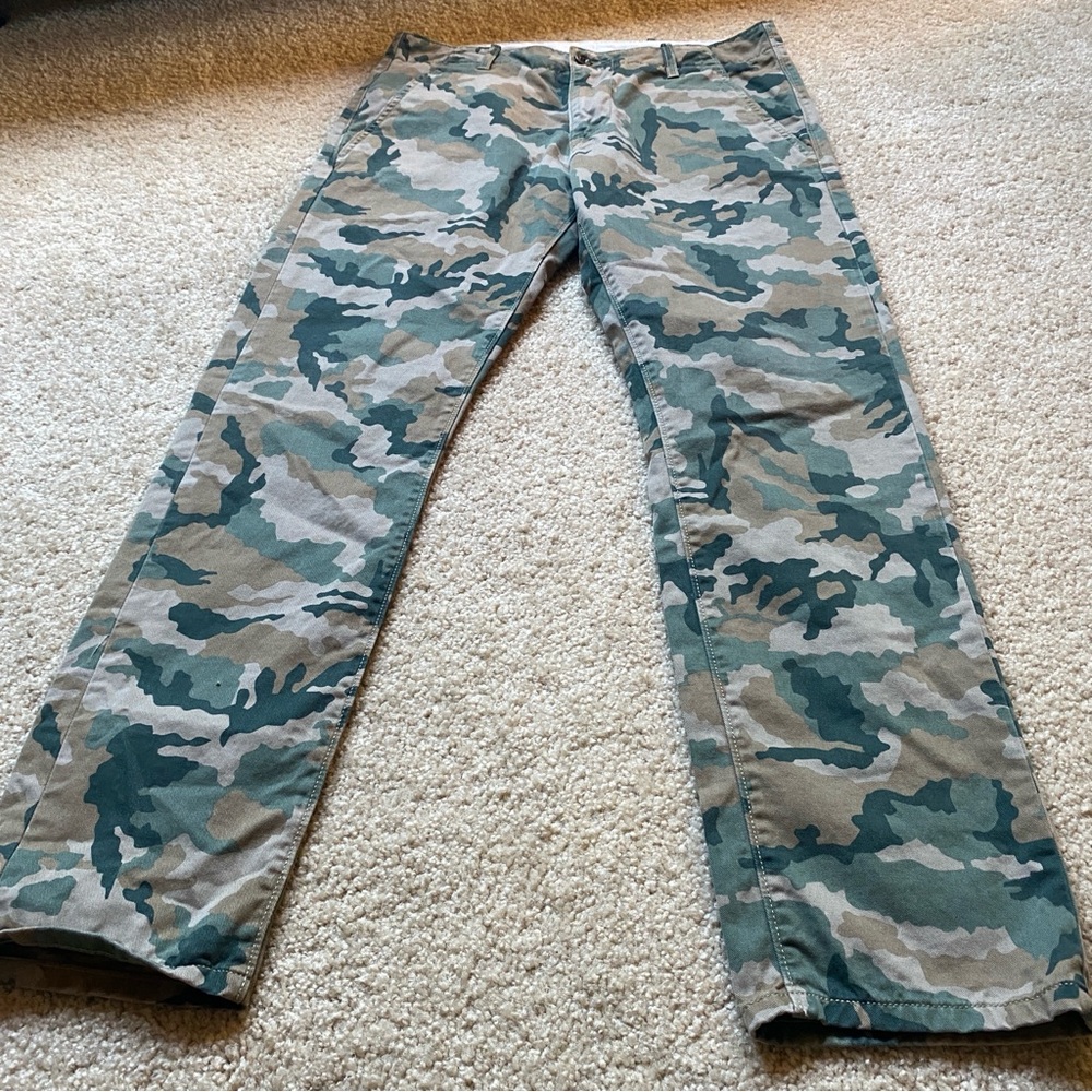 Pants, Camouflage Camo Vintage